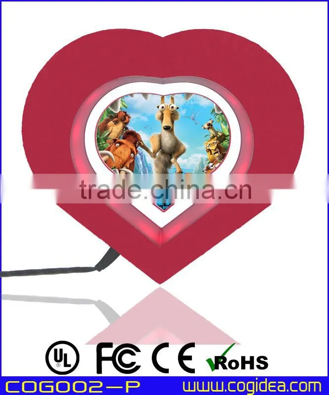 magnetic floating photo frame 2 photos levitating gift products