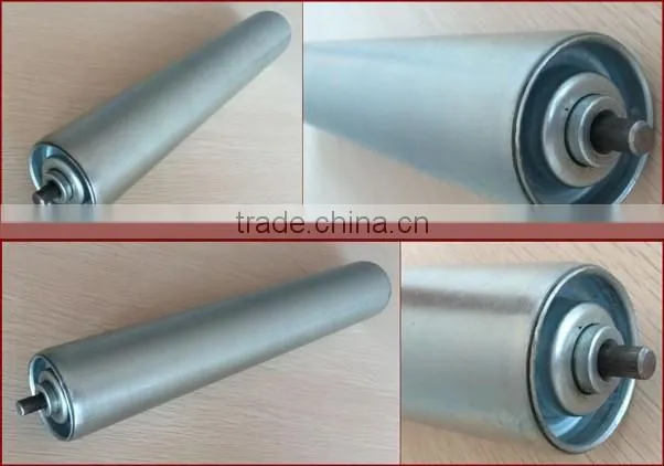 Zinc plated roller end caps for Gravity conveyor rollers