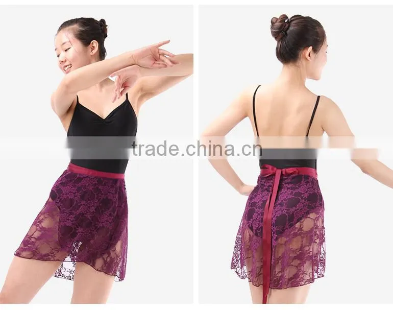 Grils Training Lace Wrap Ballet Skirts