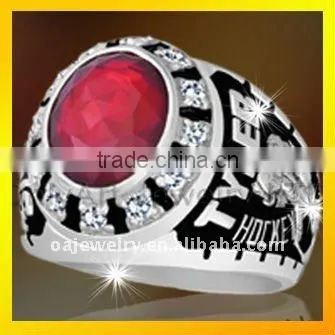 sterling silver championship rings china 3D design ring
