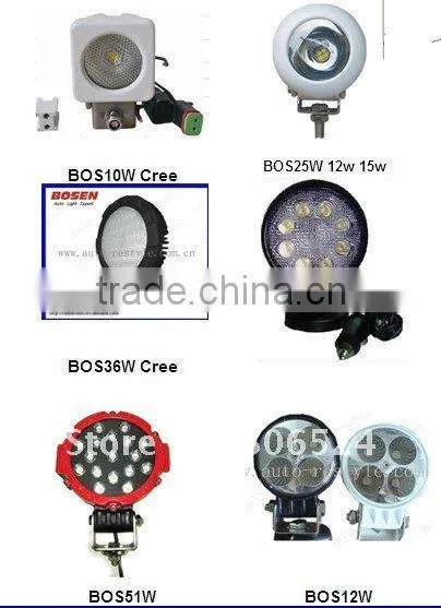 Led work light flush mount 18W cree LED offroad work light,spot driving light