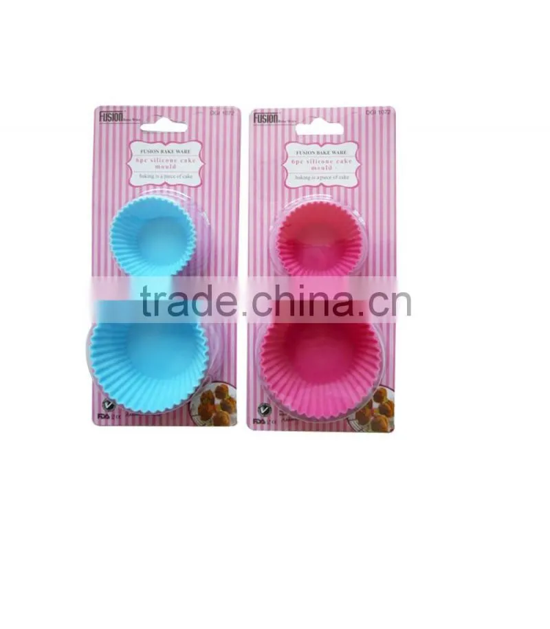 Heat Protective Mini Silicone Cake Baking Mould,Muffin Cups