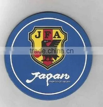 colorful PVC cup mat, PVC rubber table mat, silicone coaster
