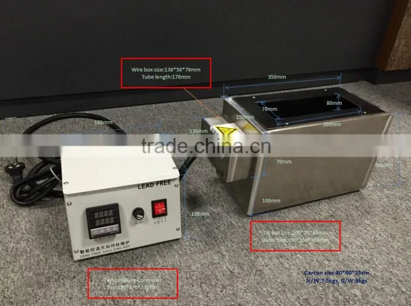 Min Wave Solder Pot/Digital Solder Pot