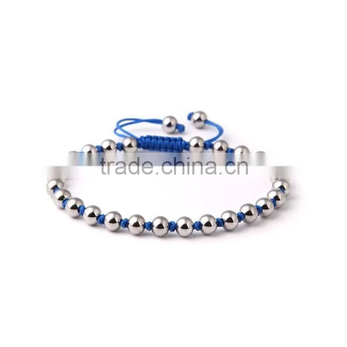 2016 Handmade Newest Designs Rose Gold Beads Bracelets With Buddha Head Beads For Men
