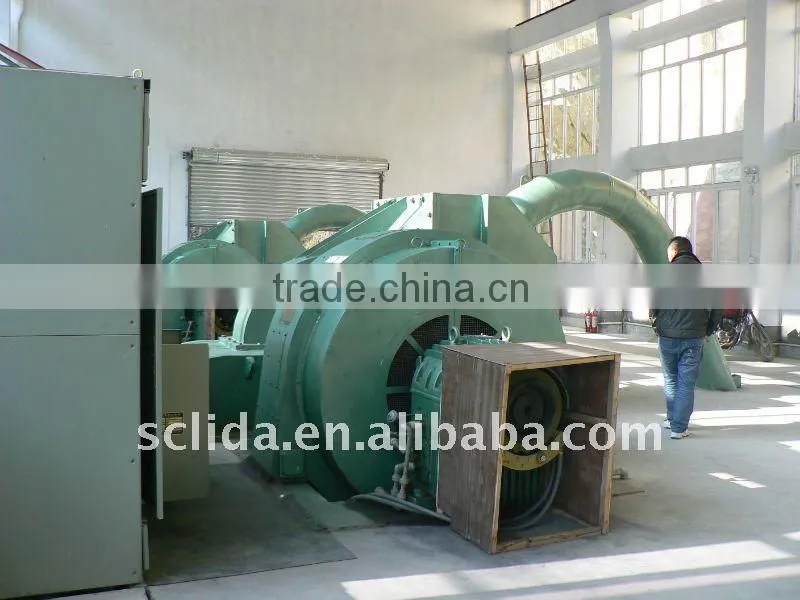 hydroelectric equipment for small/medium plant
