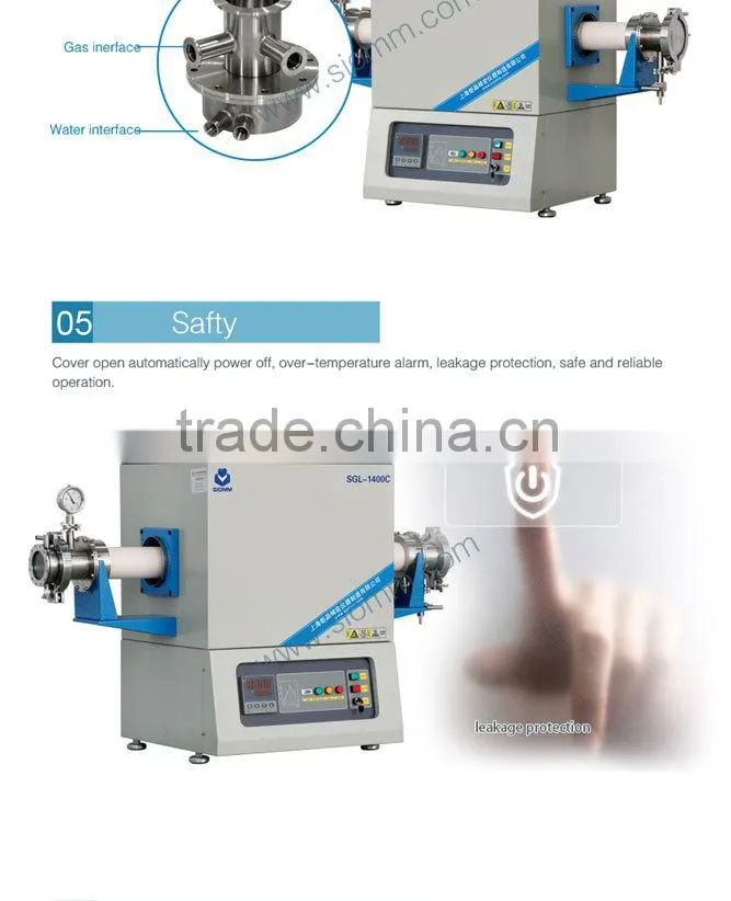 High Temperature Single Zone Tube Furnace