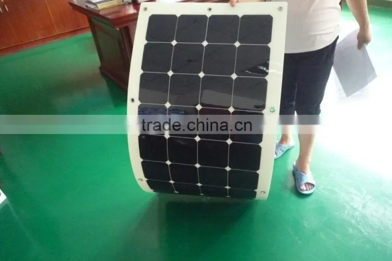 120w sunpower solar panel flexible in china