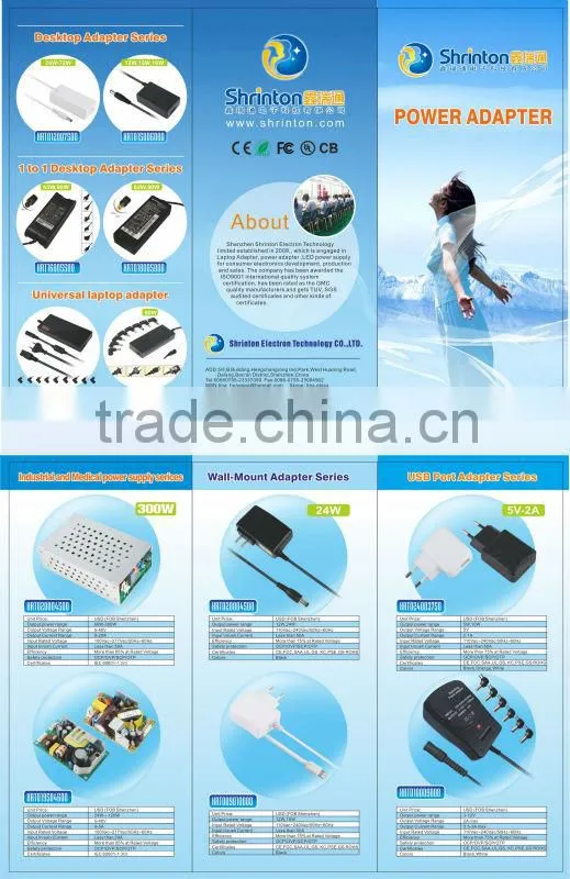 high-class 5V 2A ac adapter converter polished material with CE FCC KC CB SAA