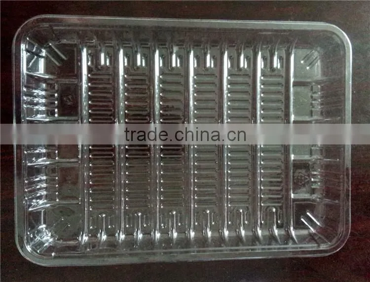 Fruit Plastic Packaging Tray Customized Strawberry Heart Strawberry Tray