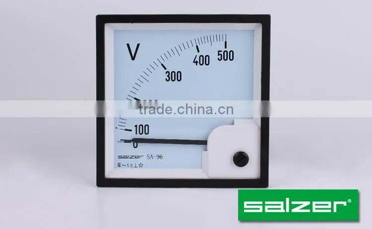SALZER Brand SA-T96V(F) Analog AC Ammeters and Voltmeter