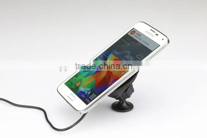 2016 multifunctional Qi wireless car charger & phone holder