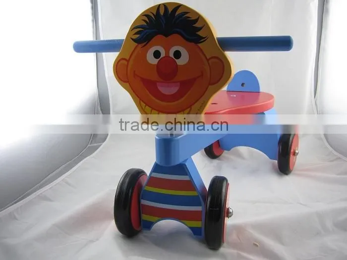 Kids ride on wooden car toys