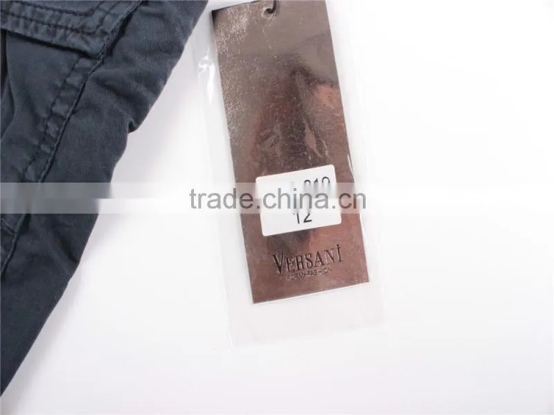 Men cheap 100%cotton stock apparel washed cargo shorts