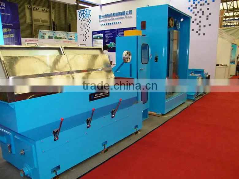 Intermediate copper Electric wire drawing annealing machine