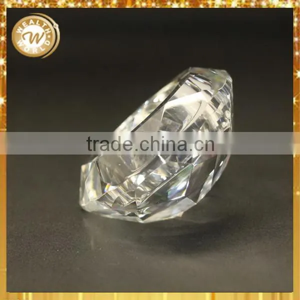 Factory hot selling small crystal tealight candle holder