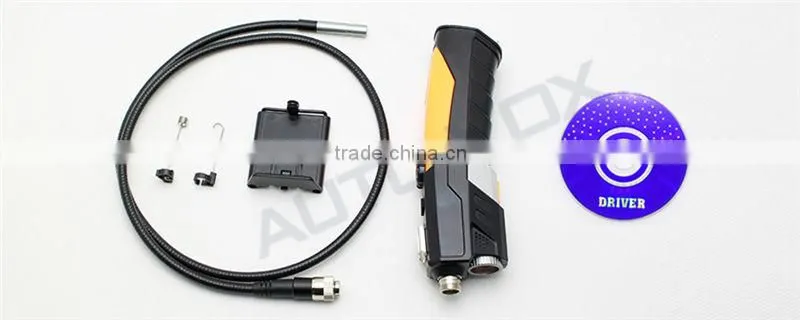 8.5mm handheld pipe inspection camera with 6 LED lights