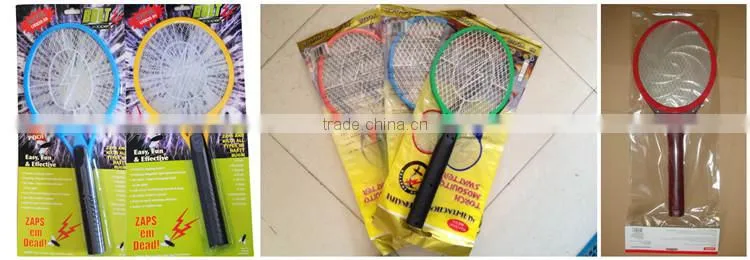 Manufactory offer cheap price rechargeable mosquito swatter