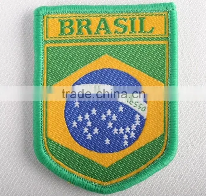 Custom & design sew on patch Woven Patches embroidery patch
