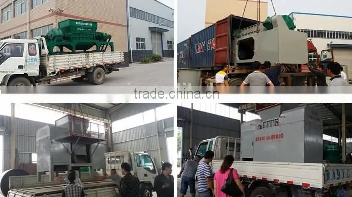 Good Performance Heavy duty industrial rubbish shredder