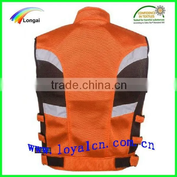 motorcycle reflective safety vest high quality