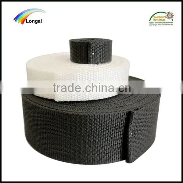 top quality Black/White polyester webbing tape for garment use