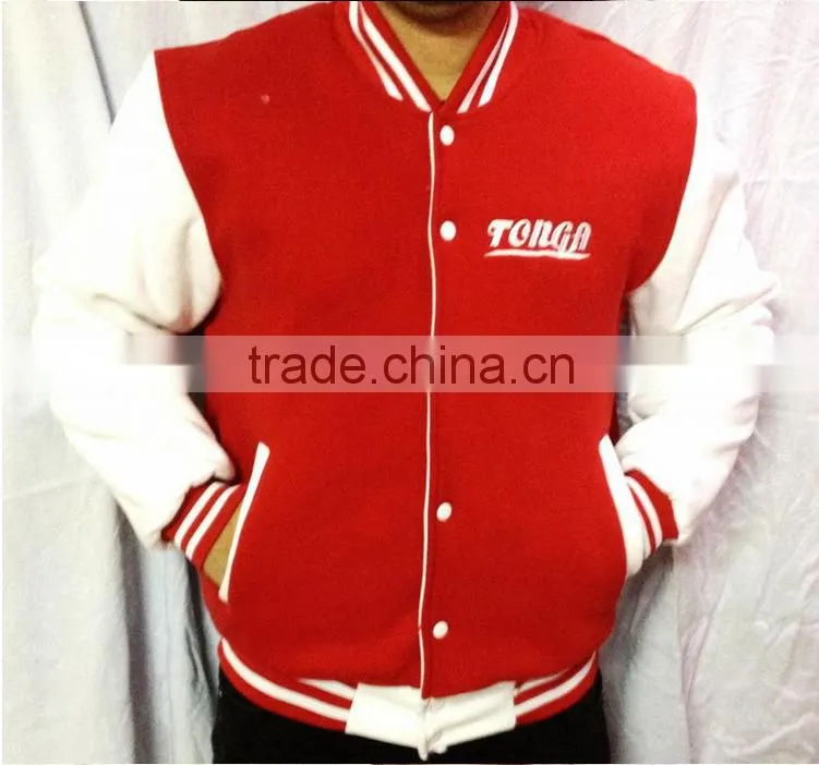 customized cotton fleece varsity jacket,custom pure cotton fleece jacket,fashionwear cotton fleece jacket