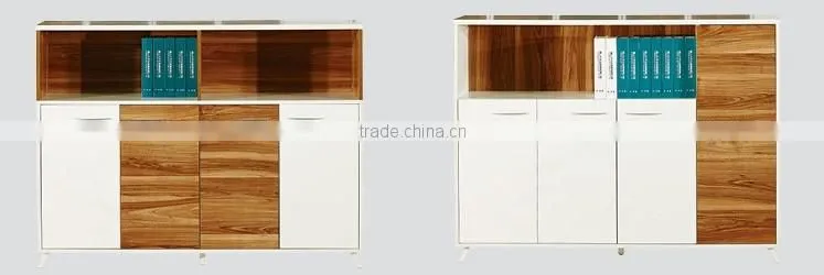White sectional low cabinet for office use/household