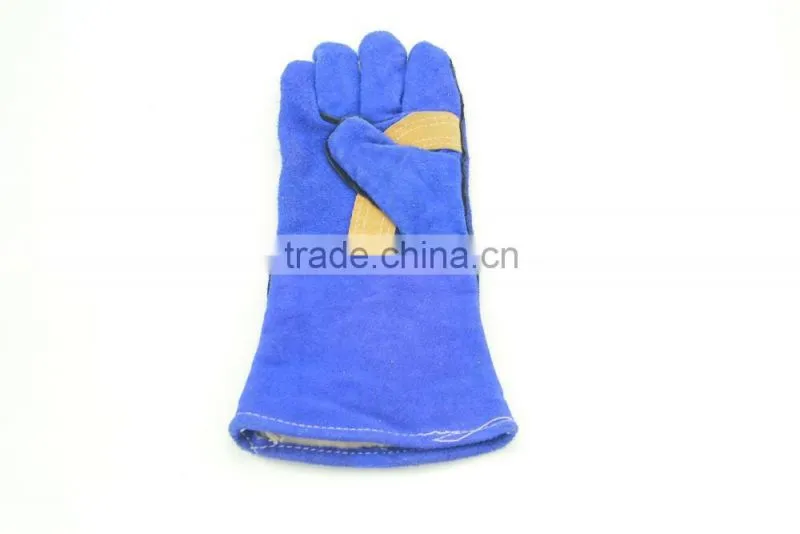 Half hand leather gloves esd glove