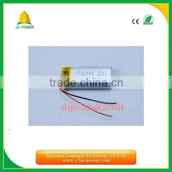 good quality li polymer battery 3.7v 500mah rechargeable battery