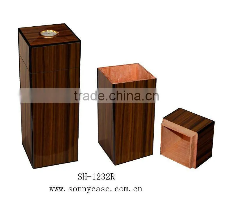 Wooden Ebony Case Cigar For Storage