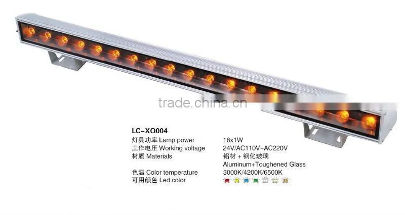 Waterproof grade IP67 high brightness LED Wall Washer