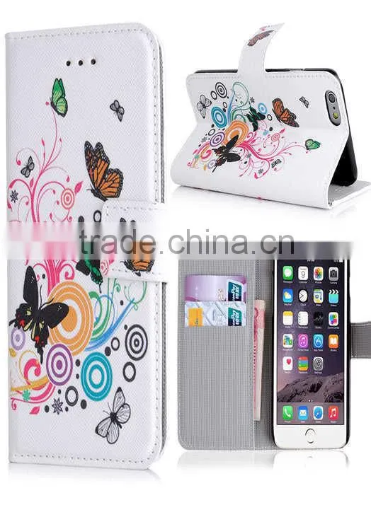 2015 new wholesale hot selling Leather wallet mobile phone case cover for Sony xperia Z3