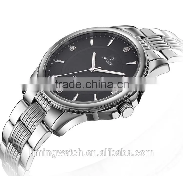 100% Manufacturer provides mechanical / quartz stainless steel watch