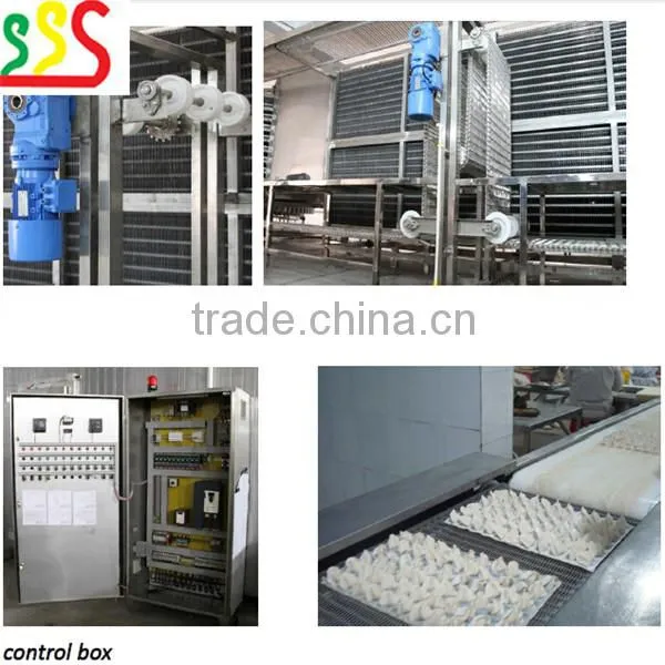 individual spiral Freezer Series for vegetable fruits meat