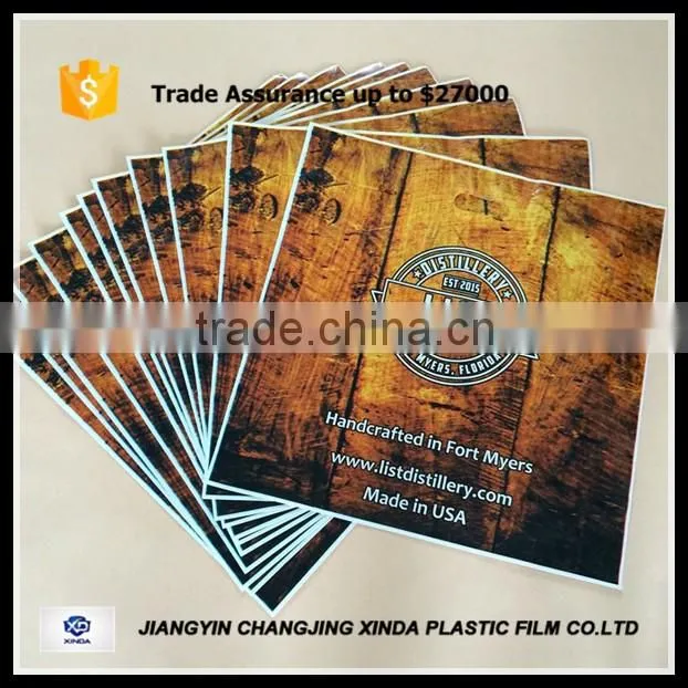 Bags plastic for clothings
