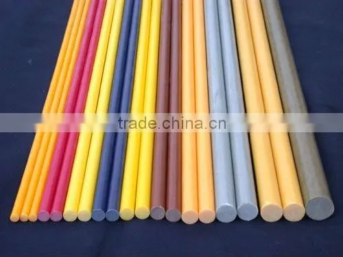 plutruded solid fiberglass rod , Insulator application fiberglass epoxy rod