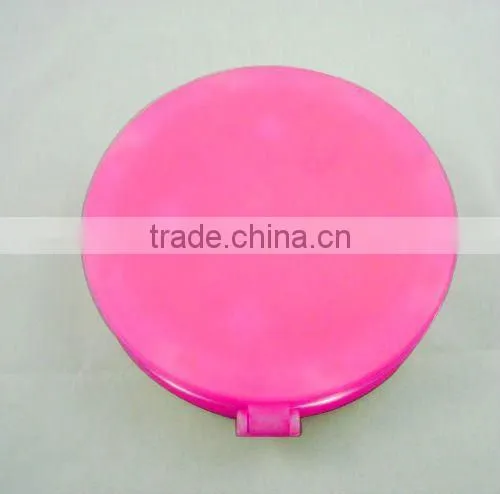 folable table mirror with LED light/table stand mirror/plastic folding table mirror