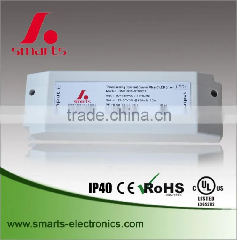 single output 1400ma 60w led dimmable power supply triac led driver