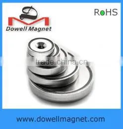 disc magnet with screw hole