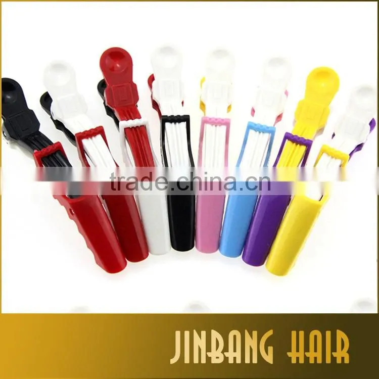 2016 Pro salon new products wholesales plastic hair sectioning clips hair dressing clips tool