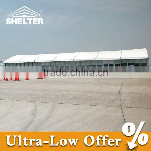 Big round marquee for outdoor match