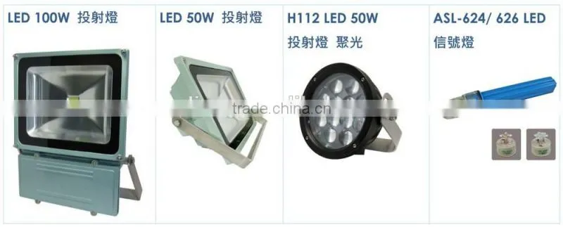 White/Yellow/Blue/Green IP55 4.8V waterproof led warning marine solar-power navigation light