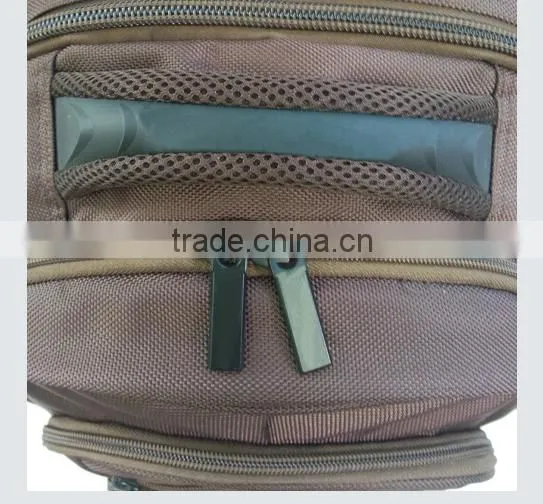 most popular deluxe school backpack/leisure bag with top material for trekking