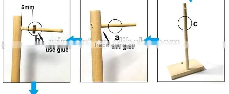 DIY Penguin Pendulum Educational Wooden Toy