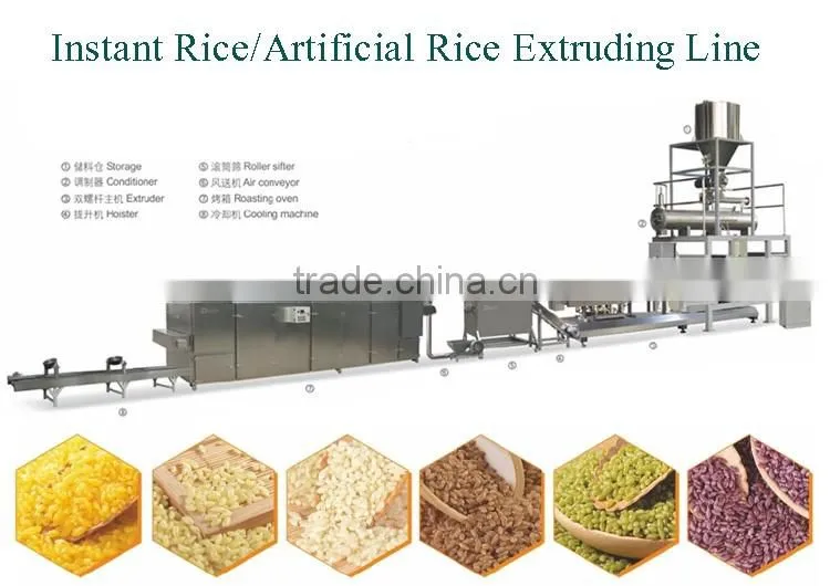 Reconstituted Nutrition Artificial Rice Making Machine factory price