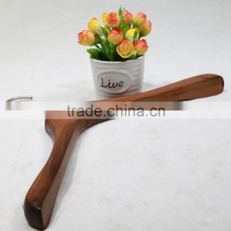 Antique Solid wooden coat hanger with Square Bar