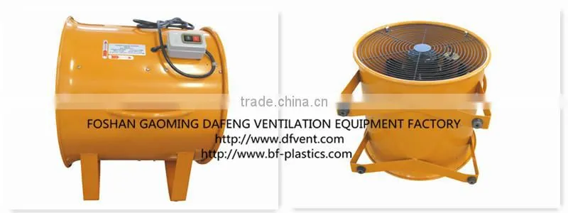 450mm 220V/50Hz Super speed axial fan portable ventilator