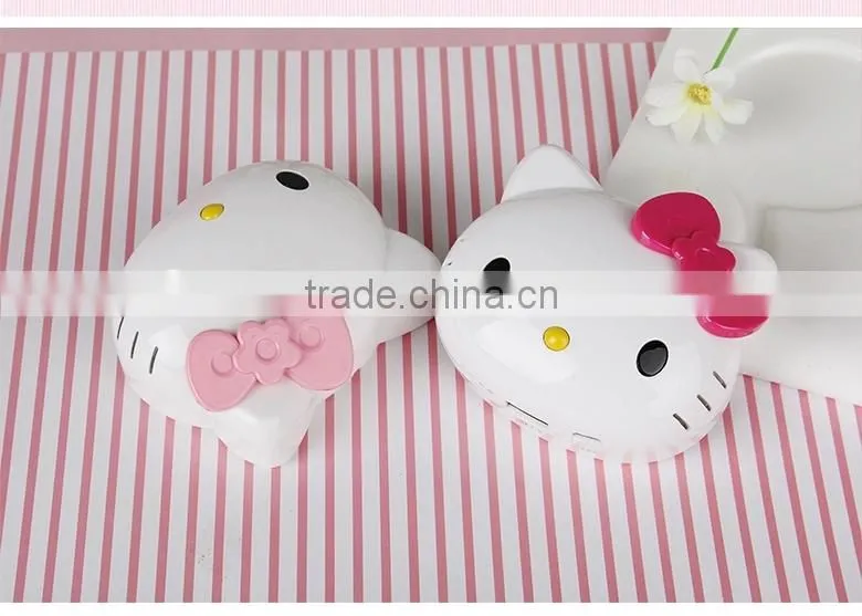 2015 Electronic Products Portable Cute Hello Kitty Power Bank Charger