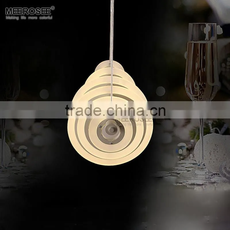 New Arrival LED 6-Ring Suspension Light Acrylic Circle Lamp MD83080